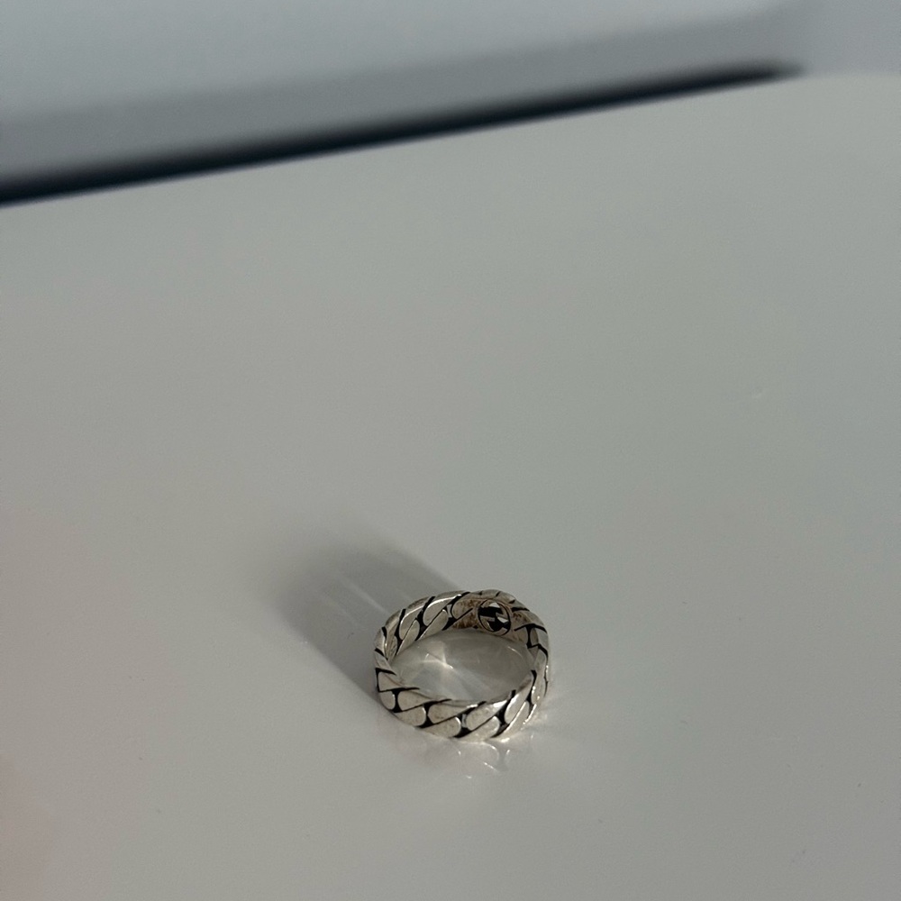 Gucci Silver Chain-Link Ring - Picture 4 of 4